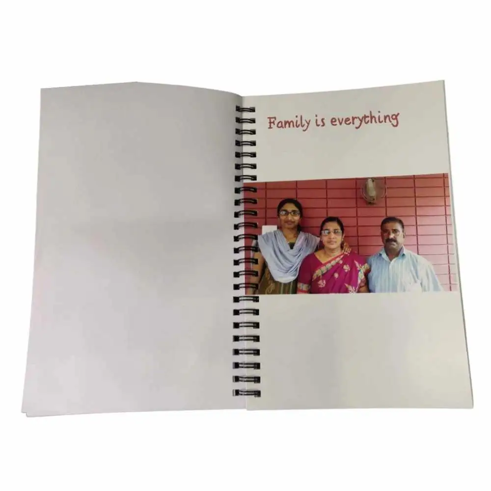 Personalized Spiral Notebook with Photo and Name